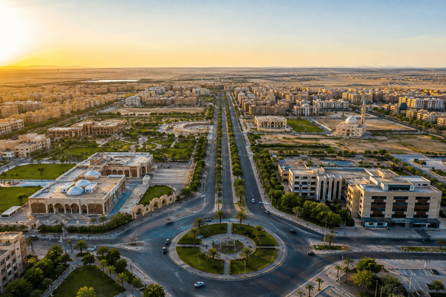 الفيوم الجديدة .. مدينة تتشكل ملامحها للمستقبل